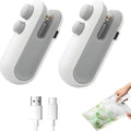 Mini Rechargeable Food Bag Sealer with Cutter – Portable Heat Sealing Machine