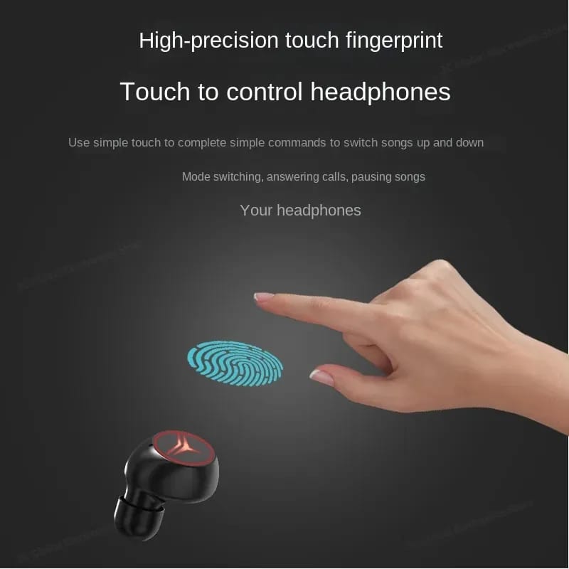 M88 Plus TWS Wireless Earbuds | Bluetooth 5.1, 9D HIFI Stereo, LED Display & Power Bank | Low Latency Gaming Earphones with Type-C